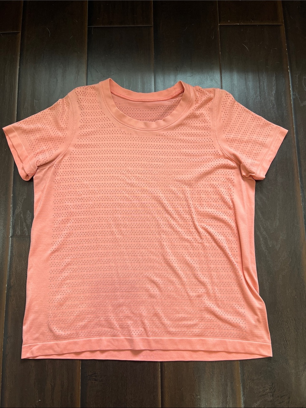 Lululemon Peach Breeze By Tee, size 12